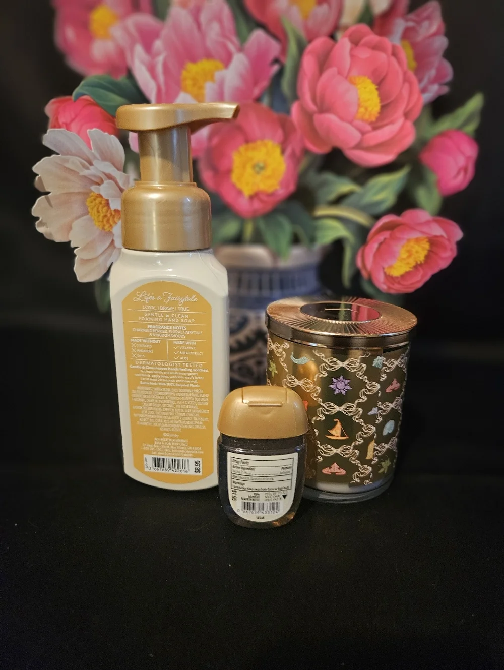 NWT Bath and Body Works Disney Princess Life's A Fairytale Set - Cream & Gold - Picture 2 of 11
